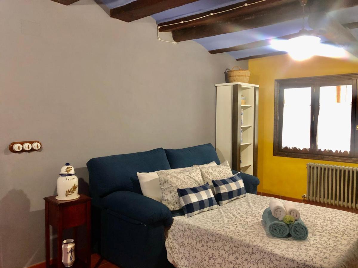 La Rebotica Morella Villa Bagian luar foto